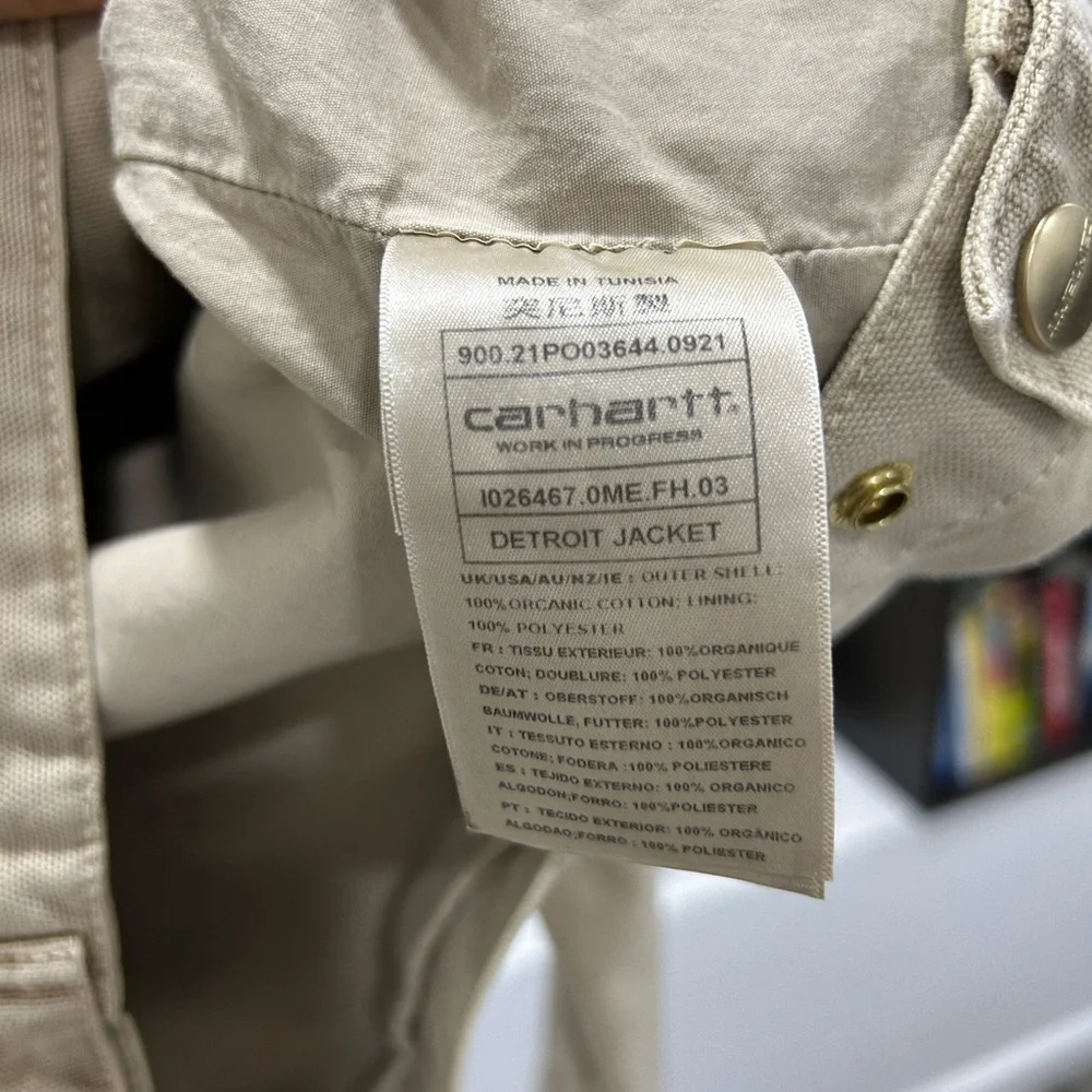 Carhartt WIP Detroit Jacket Dusty Hamilton Brown - Picture 3 of 4